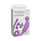 Pipedream Fantasy For Her Ultimate Climax-Her Dual Stimulator Purple