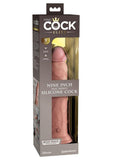 King Cock Elite Dual Density Silicone Dildo 9in