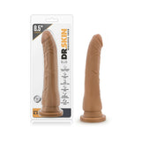 Blush Dr. Skin Basic 8.5 Realistic 8.5 in. Dildo with Suction Cup / Tan