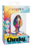 Cheeky Swirl Tie-Dye Silicone Plug Medium - Multicolor