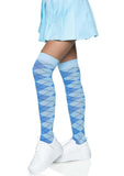 Leg Avenue Argyle Knit Over The Knee Socks - O/S