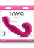 Inya Symphony Rechargeable Silicone Triple Motor Vibrator - Pink(discontinued)