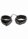 Master Series Kinky Comfort Wrist & Ankle Cuff Set - Leather