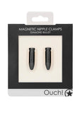 Ouch! Diamond Bullet Magnetic Nipple Clamps