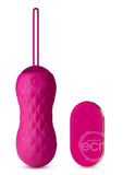 Blush Carina Rechargeable Silicone Vibrating Egg - Velvet Fuchsia