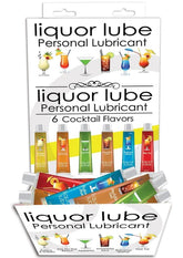 LIQUOR LUBE 10ML TUBE ASSORTED FLAVORS