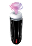 Vibrating Cocksucker Rechargeable Masturbator - Black