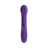 Ultimate Rabbits No 3 Vibrator Multi Speed Waterproof Rechargeable Dual Stimulation Vibrator - Plum
