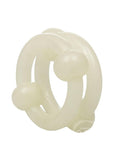 Island Rings Double Stacker Cock Rings (2 piece set) - Glow in The Dark