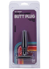 Doc Johnson Classic Butt Plug - Small - Black