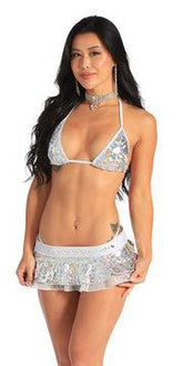 3RD DIMENSION TUTU SKIRT SET WITH THONG