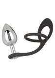 Star Fucker Mini Plug Silicone Dual Enhancer - Black(DISCONTINUED)
