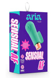 Aria Sensual AF Rechargeable Silicone Mini Vibrator Teal