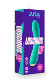 Aria Luscious AF Rechargeable Silicone G-Spot Vibrator Teal