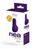 VeDO Nea Rechargeable Silicone Bullet Vibrator - Deep Purple2