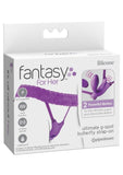 Fantasy For Her Ultimate G-Spot Butterfly Strap-On Wearable Vibrator