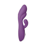 Evolved Rampage Rechargeable Silicone Dual Stimulator Purple