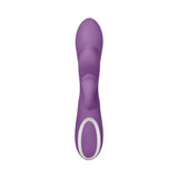 Evolved Rampage Rechargeable Silicone Dual Stimulator Purple