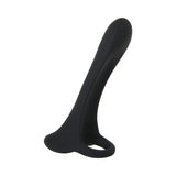 Zero Tolerance Cock Armor Rechargeable Vibrating Silicone Cock Sheath Black