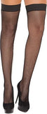 QUEEN FISHNET THIGH HI BLACK
