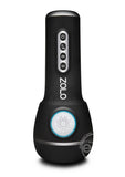 Zolo Power Stroker Rechargeable Silicone Masturbator - Black