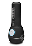 Zolo Power Stroker Rechargeable Silicone Masturbator - Black