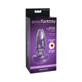 Pipedream Anal Fantasy Elite Collection Large Anal Gaper Glass Tunnel Plug Clear (discontinued)