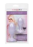 First Time Crystal Booty Duo Silicone Anal Plug (2 Pack)