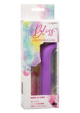 Bliss Liquid Silicone Rechargeable Mini G Vibrator - Purple