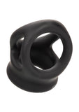 Alpha Liquid Silicone Dual Cage & Ring - Black
