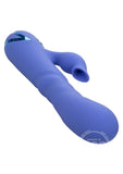California Dreaming L.A. Love Rechargeable Silicone Vibrator with Clitoral Stimulator - Blue