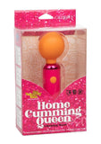 Naughty Bits Home Cumming Queen Rechargeable Silicone Vibrating Wand - Pink