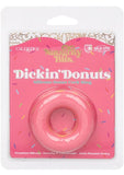 Naughty Bits Dickin' Donuts Silicone Donut Cock Ring - Pink