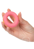 Naughty Bits Dickin' Donuts Silicone Donut Cock Ring - Pink