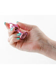 Rear Assets Aluminum Anal Plug - Small - Pink