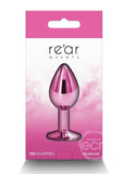 Rear Assets Aluminum Anal Plug - Small - Pink
