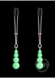 Bound Nipple Clamps G2 Iron Glow in the Dark
