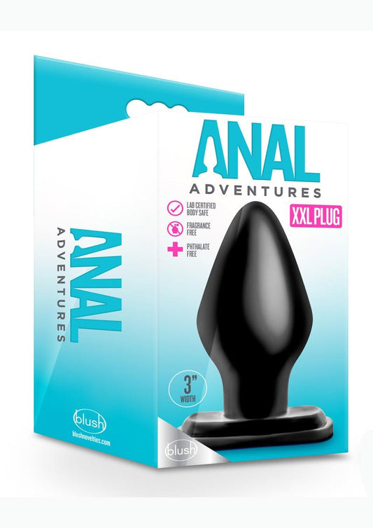 Anal Adventures XX-Large Plug Black