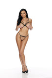 75132 FUNKY FRINGE BRA & G-STRING SET