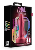 Anal Adventures Matrix Atomic Plug with Remote Martian Wine