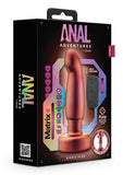 Anal Adventures Matrix Bionic Plug with Remote Cosmic Copper