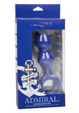 Admiral Advanced Beaded Silicone Anal Probe - Blue(discontinued)