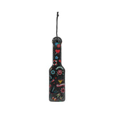 Ouch! Old School Tattoo Style Printed Paddle Multi-Color