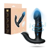 Vesper 3 In 1 Multi-function Vibe With Remote – Black