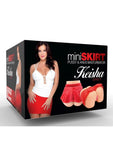 Star Stroker Mini Skirt Keisha Grey Pussy & Anus Masturbator - Vanilla