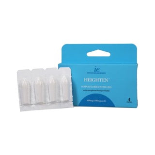 Doc Johnson Heighten Suppositories with CBD 400mg (100mg/ea) 4 pcs