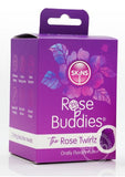 Skins Rose Buddies Rose Twirlz Rechargeable Silicone Clitoral Vibrator - Purple