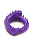 Creature Cocks Slitherine Silicone Cock Ring - Purple