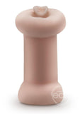 EnLust Tasha Soft and Wet Glow in the Dark Dual End Stroker - Pussy - Vanilla