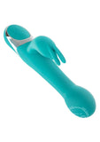 Enchanted Oscillate Rechargeable Silicone Rabbit Vibrator - Blue